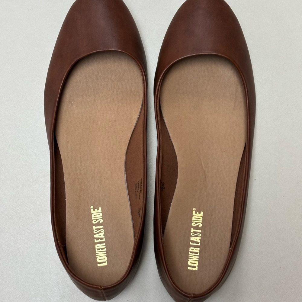 LOWER EAST SIDE Women's Classic Brown Loafers